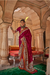 Modern Art-Inspired Digital Print Viscose Silk Saree