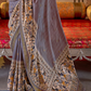 Modern Art-Inspired Digital Print Viscose Silk Saree