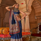 Modern Art-Inspired Digital Print Viscose Silk Saree