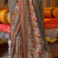 Modern Art-Inspired Digital Print Viscose Silk Saree