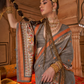 Modern Art-Inspired Digital Print Viscose Silk Saree