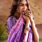 Georgette Silk Saree with Handloom Blouse - LaVante Fashion