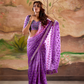 Georgette Silk Saree with Handloom Blouse - LaVante Fashion