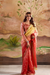 Georgette Silk Saree with Handloom Blouse - LaVante Fashion