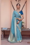 Lavante_fashion_Pure_Sattin_With_Hand_dying_Designer_Embroidered_Bouse_Weaving_all_over_10 - LaVante Fashion