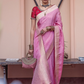 Pure Satin Saree with Hand Dyeing - LaVante Fashion