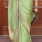 Pure Satin Saree with Hand Dyeing - LaVante Fashion