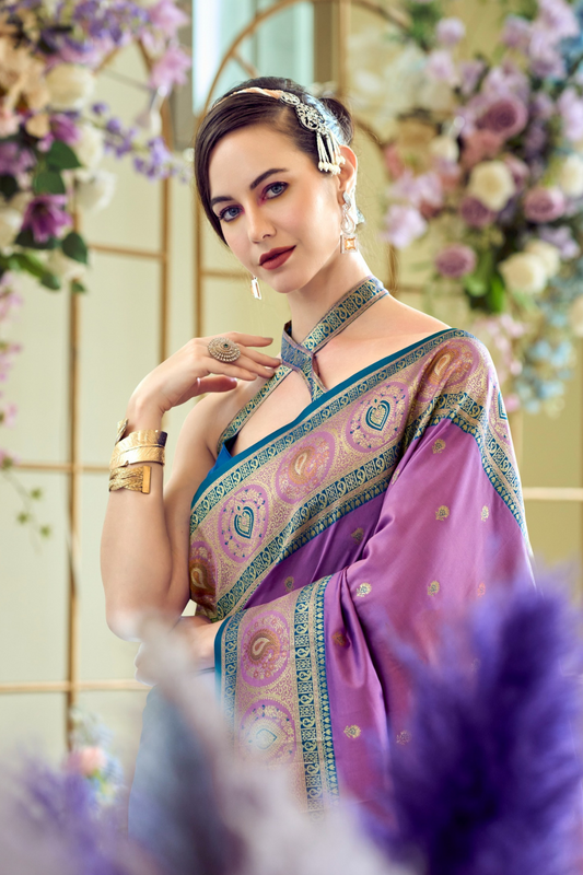 Pure Soft Banarasi Silk Saree A Royal Drape of Tradition - LaVante Fashion