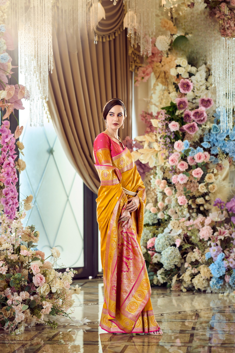 Pure Soft Banarasi Silk Saree A Royal Drape of Tradition - LaVante Fashion