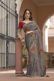 Lavante_fashion_Pure_Viscose_Dola_Silk_With_Floral_Print_Amazing_fancy_lace_designer_embroidered_blouse_20 - LaVante Fashion