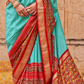 Elegant Art Silk Saree with Traditional Patola Print