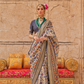 Elegant Art Silk Saree with Traditional Patola Print