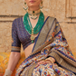Elegant Art Silk Saree with Traditional Patola Print