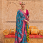 Elegant Art Silk Saree with Traditional Patola Print