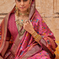 Elegant Art Silk Saree with Traditional Patola Print