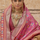 Elegant Art Silk Saree with Traditional Patola Print