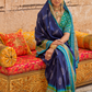 Elegant Art Silk Saree with Traditional Patola Print
