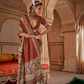 Modern Art-Inspired Digital Print Viscose Silk Saree