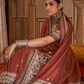 Modern Art-Inspired Digital Print Viscose Silk Saree