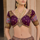 Maroon Printed Silk Readymade Lehenga Choli - LaVante Fashion