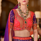 Purple Printed Silk Readymade Lehenga Choli - LaVante Fashion