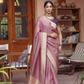 Pure Satin Saree with Hand Dyeing - LaVante Fashion