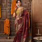 Pure Silk Weaving Saree with Fancy Fabric - LaVante Fashion