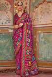 Lavanti_Fashion_Printed_Patola_Silk_Saree_16 - LaVante Fashion