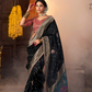 Pure Silk Weaving Saree with Fancy Fabric - LaVante Fashion