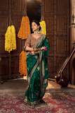 Lavanti_Fashion_Pure_Silk_Weaving_Fancy_Fabric_With_Beautiful_Lace_Border_Heavy_Pallu_contrast_rich_designer_Embroidered_blouse_5 - LaVante Fashion