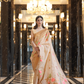 Pure Linen Saree with Elegant Handwoven Weaving Pattern
