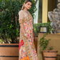 Premium Floral Banarasi Saree with Pashmina Silk Look