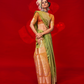Tussar Silk Handloom Saree with Contrast Ikkat Pallu & Blouse
