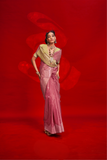 TLAVANTE_FASHION_USSAR_SILK_-_HANDLOOM_WEAVING_-_CONTRAST_IKKAT_PALLU_BLOUSE_2 - LaVante Fashion