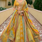 Traditional_Indian_bridal_lehenga_with_heavy_embroidery_and_net_dupatta_1 - LaVante Fashion
