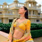 Traditional_Indian_bridal_lehenga_with_heavy_embroidery_and_net_dupatta_2 - LaVante Fashion