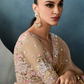 Tissue Saree with Handwork Detailing and Designer Cut Work Border