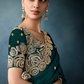 Tissue Saree with Handwork Detailing and Designer Cut Work Border