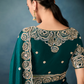 Tissue Saree with Handwork Detailing and Designer Cut Work Border