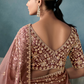 Tissue Saree with Handwork Detailing and Designer Cut Work Border