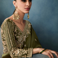 Tissue Saree with Handwork Detailing and Designer Cut Work Border