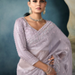 Tissue Saree with Handwork Detailing and Designer Cut Work Border