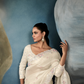 Tissue Saree with Handwork Detailing and Designer Cut Work Border