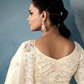 Tissue Saree with Handwork Detailing and Designer Cut Work Border