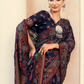 Polyester Viscose Georgette Saree With Luxuriously Soft Varnish Touch