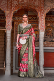lavante_fashion_Mercerized_Sigma_Silk_With_Ajarakh_and_Batil_Design_with_Elegant_Gold_Print_With_Gold_Printed_Waist_Kandora_Belt_1_cc58aee5-f983-4b75-b505-ebfe4340bc26 - LaVante Fashion