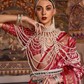 Designer Mercerized Silk Saree with Ajrakh-Batik Fusion and Golden Print
