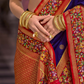 Super Banarasi P.V. Silk Saree with Jacquard Weaving Butti Work