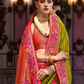Super Banarasi P.V. Silk Saree with Jacquard Weaving Butti Work - LaVante Fashion