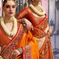 Super Banarasi P.V. Silk Saree with Jacquard Weaving Butti Work - LaVante Fashion
